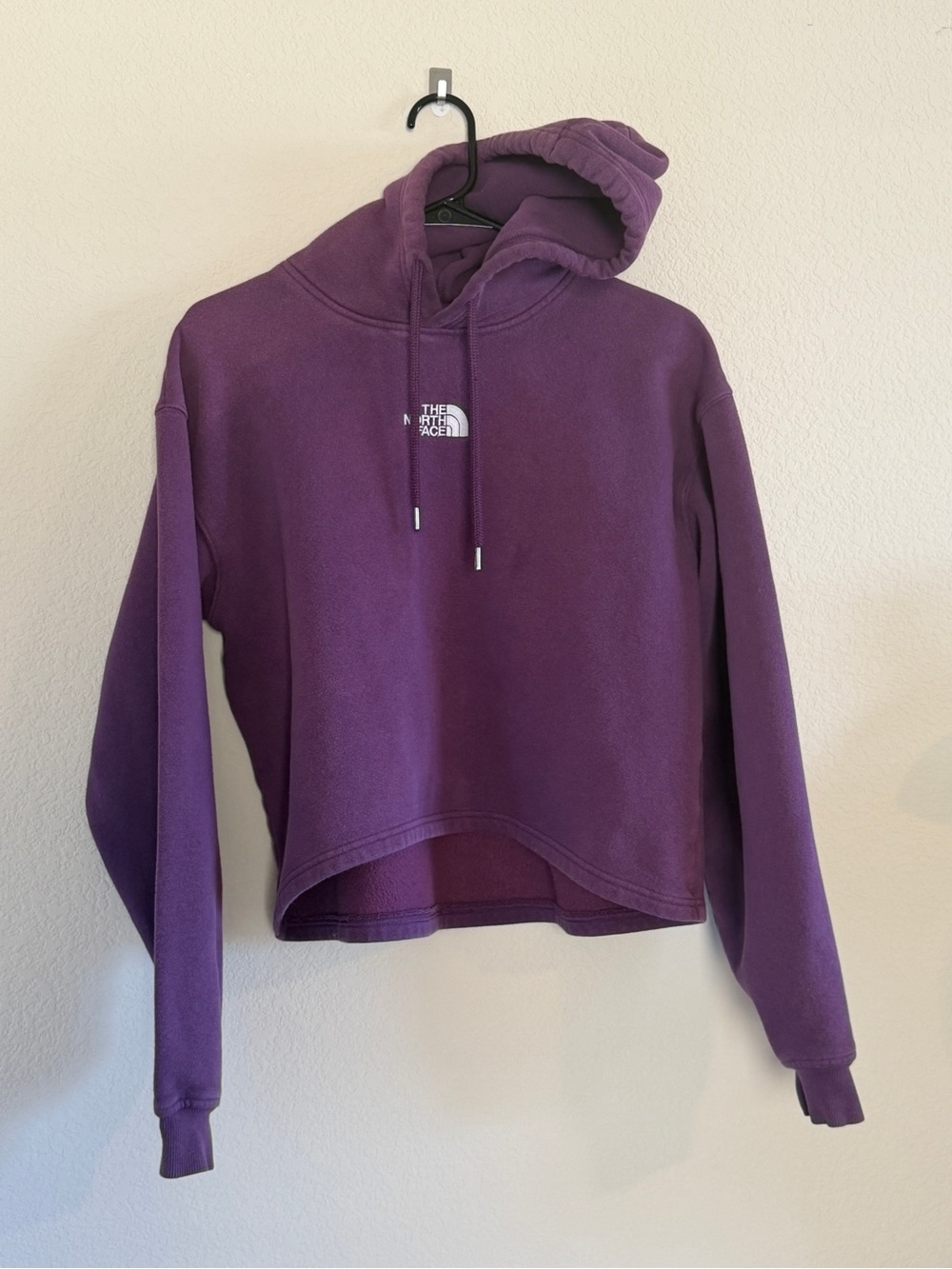 The North Face Evolution hi lo Purple Pullover Hoodie - Picture 2 of 4